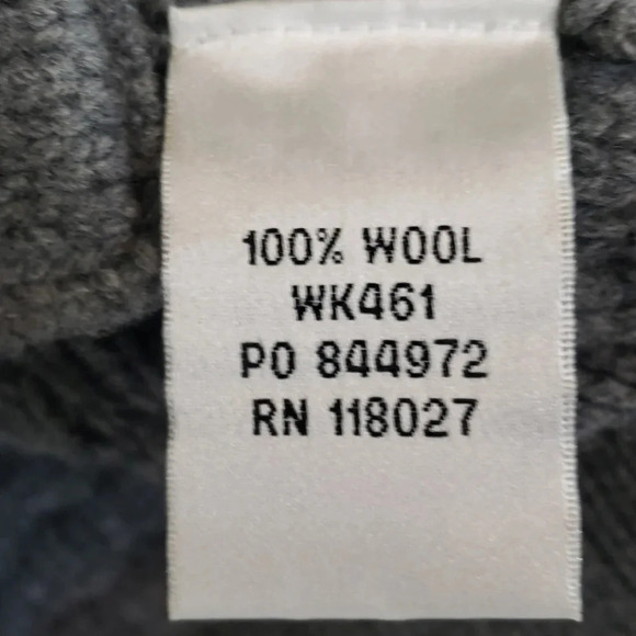 Boden 6 grey 100% wool 5 button knit 3/4 sleeve cardigan sweater - Picture 7 of 8